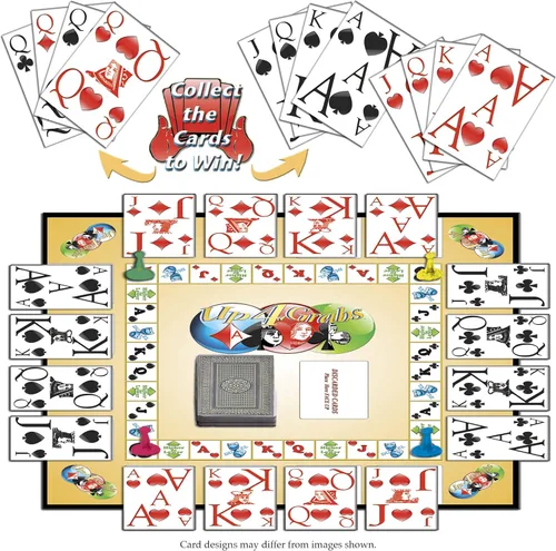 Vista 5 de Jinx + Up 4 Grabs + Eyecatcher = Triple Play Juego de mesa familiar para noche