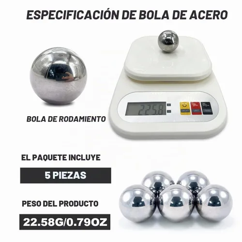 Vista 3 de 2 piezas de bolas de rodamiento de acero de 1.5 pulgadas Bolas de rodamiento de bicicleta sueltas surtidas de 38 mm 1-1/2 pulgadas