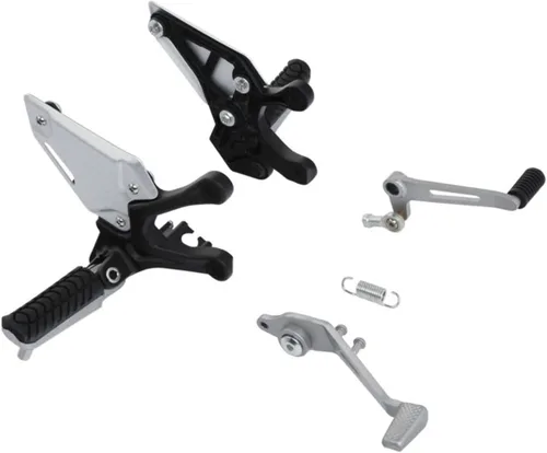 Vista 2 de Estriberas para K & awasaki Z900 para Z 900 2017-2023 2022 2021 2020 2019 2018 Juego de pedales de pedales delanteros de motocicleta