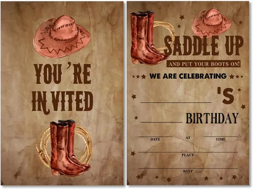 Vista 13 de Soiceu Safari Wild One - Invitaciones de primer cumpleaños con sobres, juego de 20 animales de la selva para niño