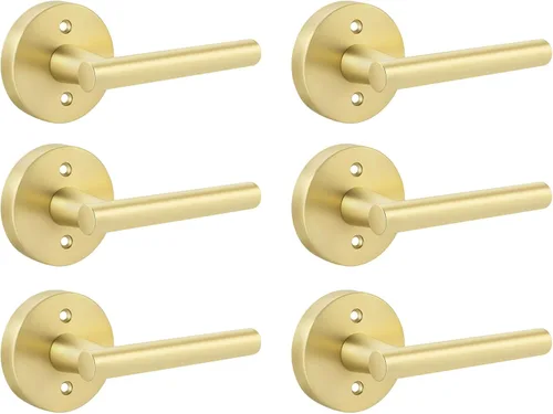 Vista 35 de Goldenwarm Juego de cerraduras negras para puerta exterior con cerrojo, aleación de zinc con llave igual con cerrojo de seguridad, manija de puerta