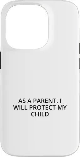 Vista 17 de As a parent, I will protect my child Case for iPhone 16