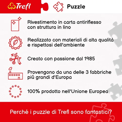 Vista 6 de TREFL Rompecabezas de 1000 piezas, torre de Pisa, rompecabezas de la torre inclinada de Pisa, rompecabezas de Italia de la Toscana, rompecabezas