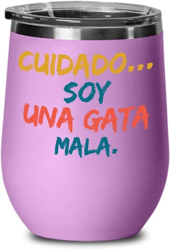 Vista 2 de Regalo para primas Taza de cafe para hermana Perfecto regalo para graduados, profesionales y estudiantes Vaso con afirmaciones positivas, Azul