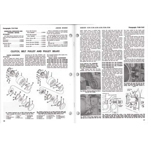 Vista 2 de RAParts JD-16 - Manual de taller para tractor John Deere 520 530 620 630 720 730
