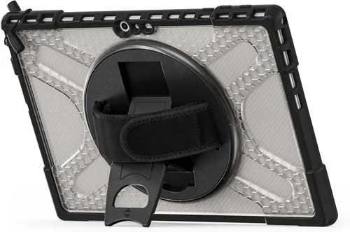 Vista 8 de BRAECNstock Funda protectora resistente a prueba de golpes para Microsoft Surface Pro 7+ Plus, 7, 6, 5, 4 pulgadas, con correa de mano y soporte