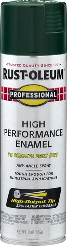 Vista 14 de Rust-Oleum 7515838 Pintura en aerosol de esmalte profesional de alto rendimiento, 14 onzas, aluminio