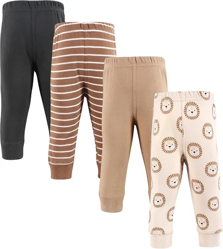 Vista 101 de Hudson Baby - Pantalones y leggings unisex de algodón para bebé 2-Rosa Negro