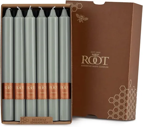 Vista 36 de Root Unscented Smooth Collenette Candles, Willow, 5", 8-Count Sauce