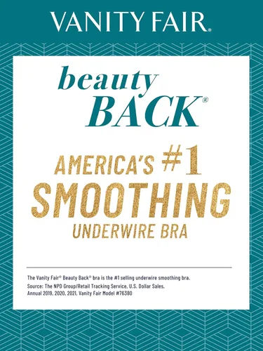 Vista 3 de Vanity Fair Sujetador con aros de figura completa Beauty Back 76380 para mujer, Orchid Dream