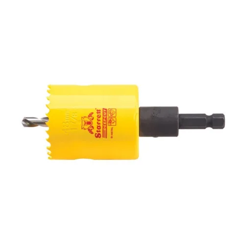 Vista 52 de Starrett LS - Corona perforadora HSS de corte profundo 1-7-8" (48mm) (DCH0178-G)
