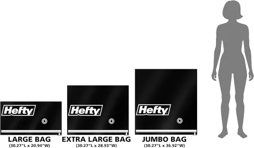Vista 5 de Hefty MAX Shrink-Pak Bolsas de almacenamiento con sellado al vacío para ropa, viajes, ropa de cama, bolsas de compresión a prueba de desgarros