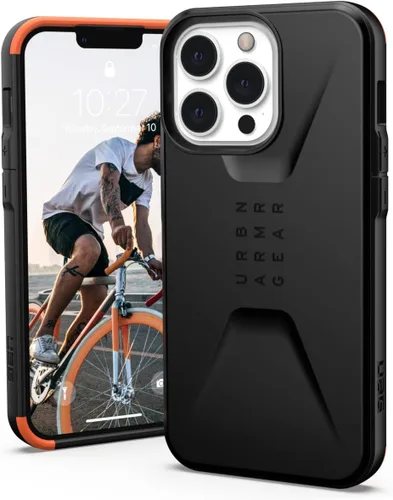 Vista 13 de URBAN ARMOR GEAR UAG-IPH21MA-C-BK - Funda a prueba de golpes compatible con iPhone 13 (6.1), 2021, color negro