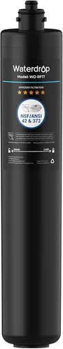 Vista 10 de Waterdrop Filtro de agua de repuesto RF17 para filtro de agua Waterdrop 17UA/17UB, reduce PFOA/PFOS, PFAS, plomo, cloro, mal sabor y olor