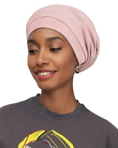Vista 138 de Alnorm - Gorro con forro de satén y suave banda elástica para hombres y mujeres, talla única Se ajusta a la mayoría