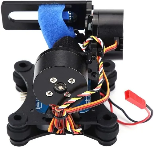 Vista 7 de Gimbal sin escobillas BGC 2 2 estabilizador para 3 3+4 cámaras 3-Axis Drone Gimbal con marco de aleación de aluminio CNC