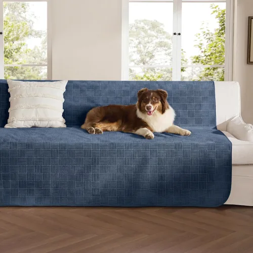 Vista 20 de Bedsure Funda de cama impermeable lavable para perros, manta impermeable para sofá y cama individual, protector ligero de muebles para mascotas
