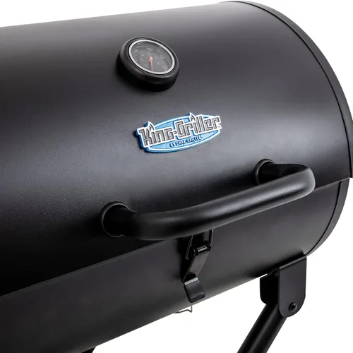 Vista 5 de Char-Griller E1816 King-Griller Gambler - Parrilla de carbón portátil en color negro