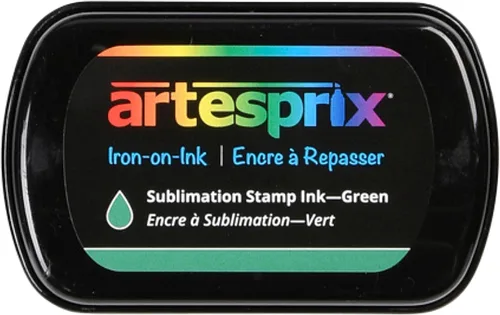 Vista 15 de Artesprix Almohadilla de tinta de sublimación para manualidades, estampado y pintura, color negro