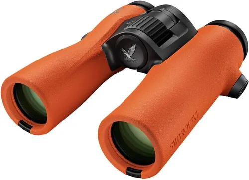 Vista 2 de Swarovski Optik NL Pure 8 x 32 binocular con forma ergonómica, tecnología SWAROVISION (Naranja Quemado)