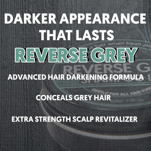 Vista 5 de Barra de champú para cabello gris reverso, cobertura de cabello gris, barra de champú comprimido para oscurecer el cabello, cobertura de cabello