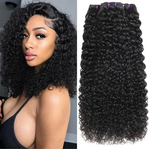 Vista 31 de Paquetes Bob Liso 3 Paquetes de Cabello Humano Corto 10, 10 y 10 Pulgadas, 100% Cabello Crudo Sin Procesar, Tejido Rápido, Color Negro Natural