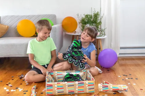 Vista 56 de MammyGol Patines en línea ajustables para niños y niñas, patines con ruedas iluminadas de 4 a 16 años