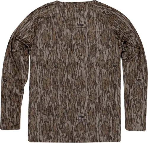 Vista 2 de Camisas Mossy Oak de caza para hombre, de manga larga, con camuflaje