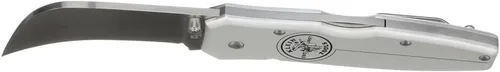 Vista 6 de Klein Tools 44006 Cuchillo con bloqueo, hoja Hawkbill de 2-5/8 pulgadas, mango de aluminio