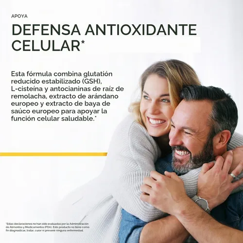 Vista 5 de Integrative Therapeutics Defensa celular de glutatión, 60 cápsulas