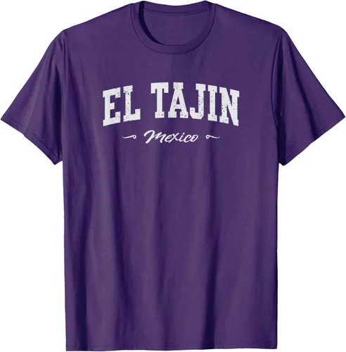 Vista 71 de Camiseta de recuerdo deportivo El Tajin Mexico, Negro