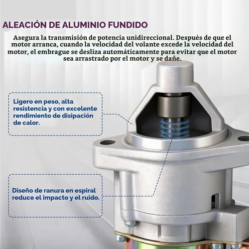 Vista 5 de Reemplazo del motor de arranque para Predator 13HP 420cc 60340 60349 69736