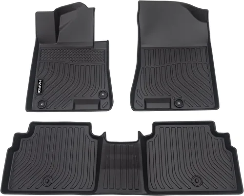 Vista 45 de HAFIDI® Juego de alfombrillas y forro de carga para Kia EV9 2024 2025 2026 (no apto para sillas de relajación), protección para todo tipo de clima