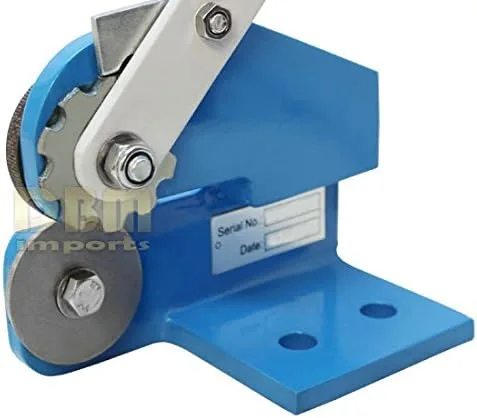 Vista 4 de Mini 0.059 in THROATLESS ROTARY SHAR PLATE CUTTER Sheet Metal Cutter Cut Roll