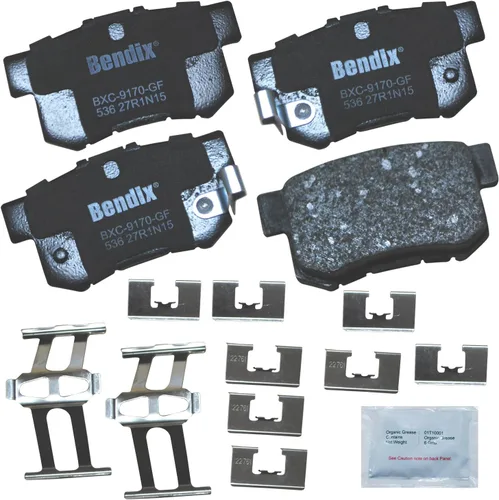 Vista 182 de Bendix Priority1 CFC154 - Juego de pastillas de freno de disco para Avanti II, Century, LeSabre, Regal, Riviera, chasis comercial, DeVille