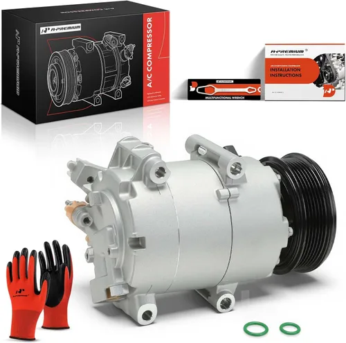 Vista 10 de A-Premium Compresor A/C con embrague compatible con Ford Fiesta 1.6L 2014-2019, Fiesta Ikon 1.6L 2014-2015