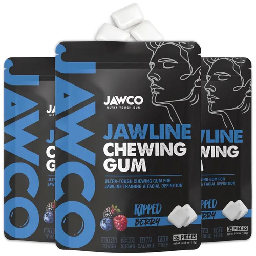 Vista 31 de JAWCKO Chicle Ultra-Resistente para Mandíbula Obtén una Mandíbula Más Fuerte y Cuadrada Chicle Duro de Entrenamiento para Mandíbula Fuerza 15X