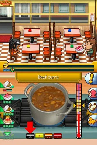 Vista 2 de Fast Food Panic - Nintendo DS