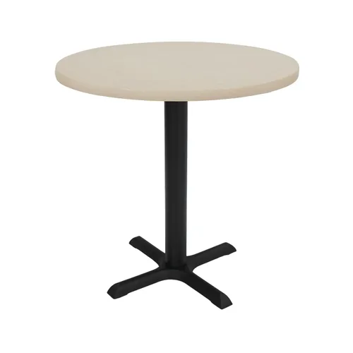 Vista 15 de Factory Direct Partners Mesa redonda tipo bistró de 30 pulgadas, mesa de comedor moderna, café, mesa de cóctel para espacios pequeños, parte Madera