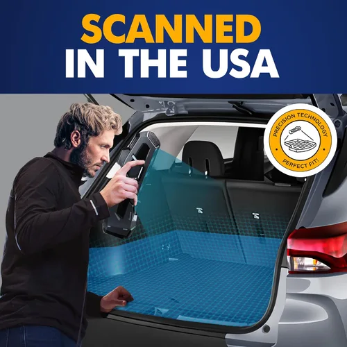 Vista 3 de Forro de carga premium compatible con Chevrolet Trailblazer Crossover 2021-2026 - 100% de protección, alfombrilla de maletero de automóvil de ajuste