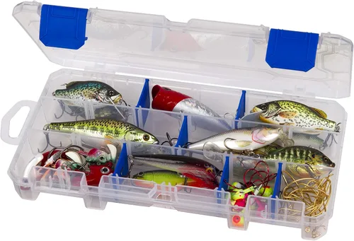 Vista 6 de Flambeau Outdoors 1002 Tuff Tainer, caja de bandeja de aparejos de pesca, incluye [2] divisores Zerust, 6 compartimentos
