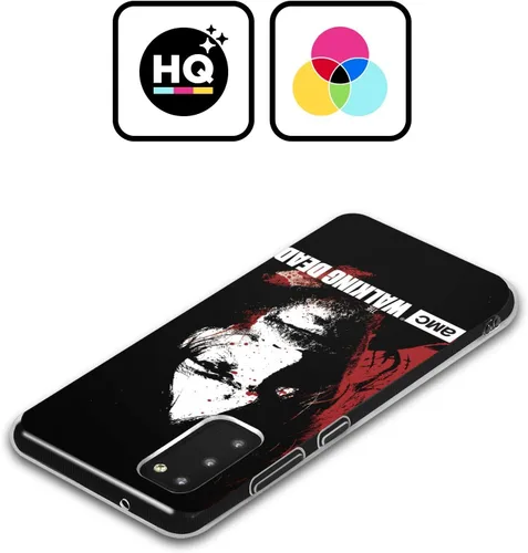 Vista 2 de Head Case Designs AMC The Walking Dead Blood Bath Daryl Gore - Funda de gel con licencia oficial [protección de grado militar] compatible con Baño
