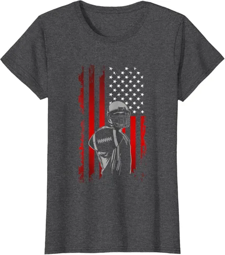 Vista 4 de Camiseta de fútbol americano, Negro