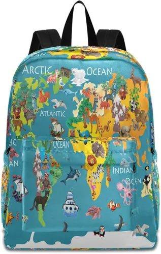 Vista 20 de Mochila para computadora de poliéster divertido para niños, niñas, mochila grande para negocios, deportes, viajes, escuela, libros, Béisbol