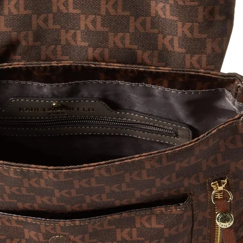 Vista 5 de KARL LAGERFELD PARIS Cara Messenger, marróncaqui, Marrón Caqui