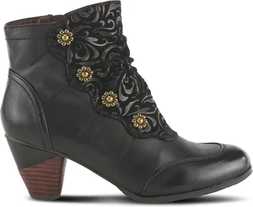 Vista 6 de L'Artiste by Spring Step - Botines Belgard para mujer, Negro