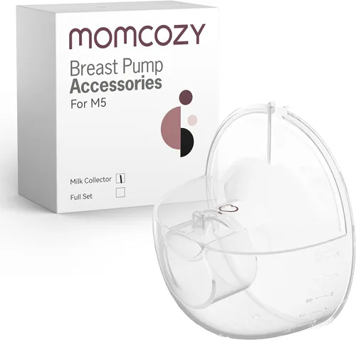 Vista 15 de Momcozy Extractor de leche portátil BP334 Air 1, 2 unidades rojo