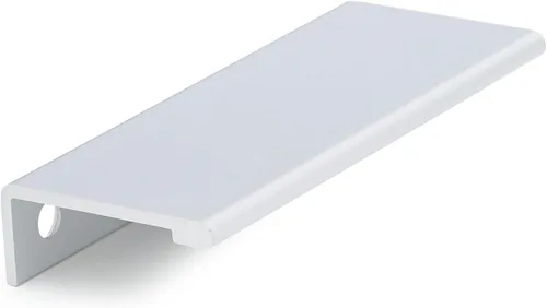 Vista 53 de Richelieu Hardware BP98982510 Lincoln Collection 1 pulgada (25 mm) de centro a centro Manija de tirador de borde de gabinete y cajón de aluminio