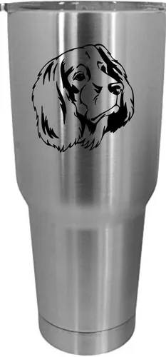 Vista 168 de Cairn Terrier - Vaso grabado con temática de perro, 30 onzas