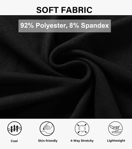 Vista 3 de OLIKEME Pantalones de yoga de pierna ancha para mujer, cintura alta, cómodos, casuales, holgados, para entrenamiento, talla grande, pantalones